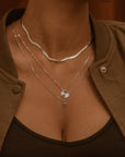 BOA NATARAJA necklace in silver