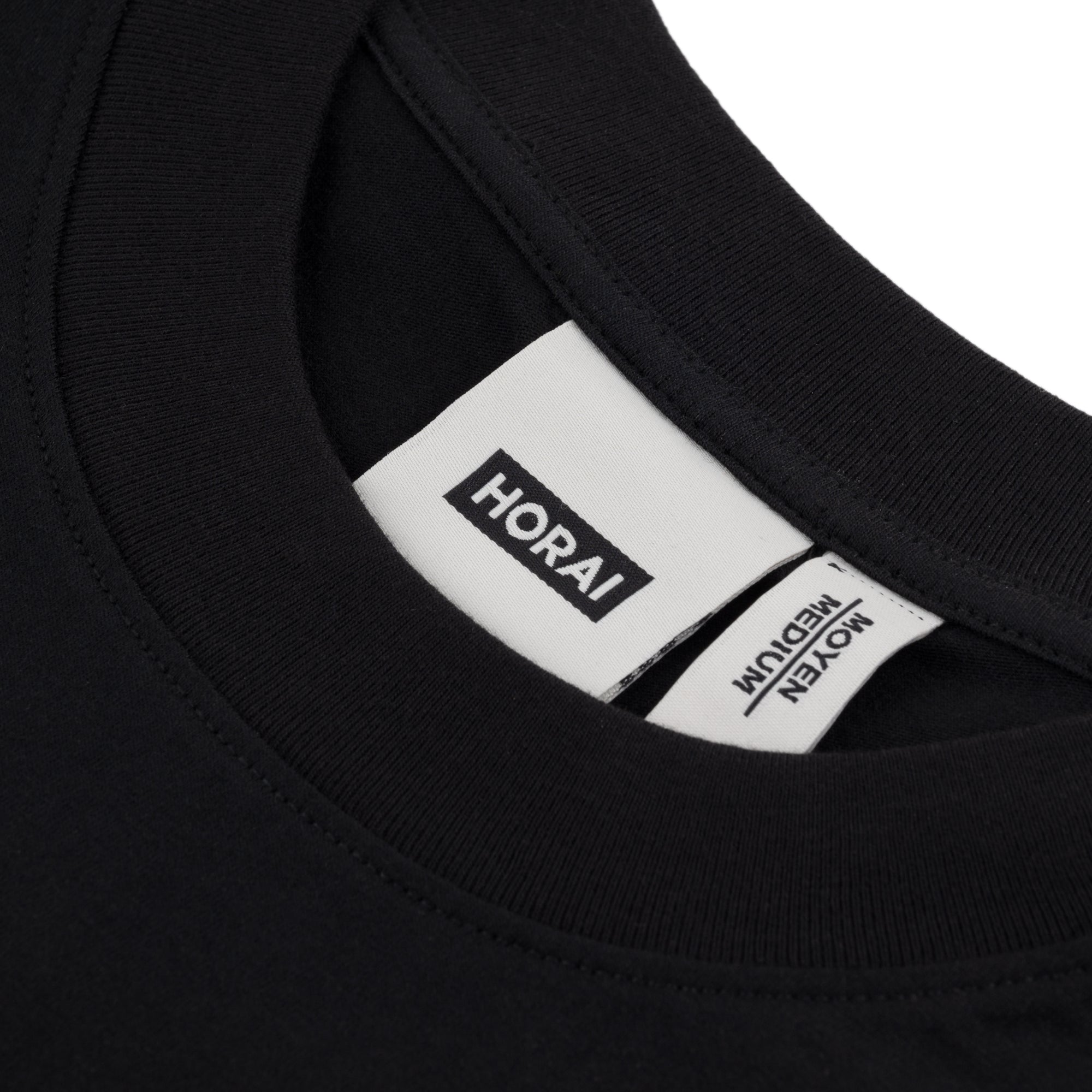HORAI Summer t-shirt en noir
