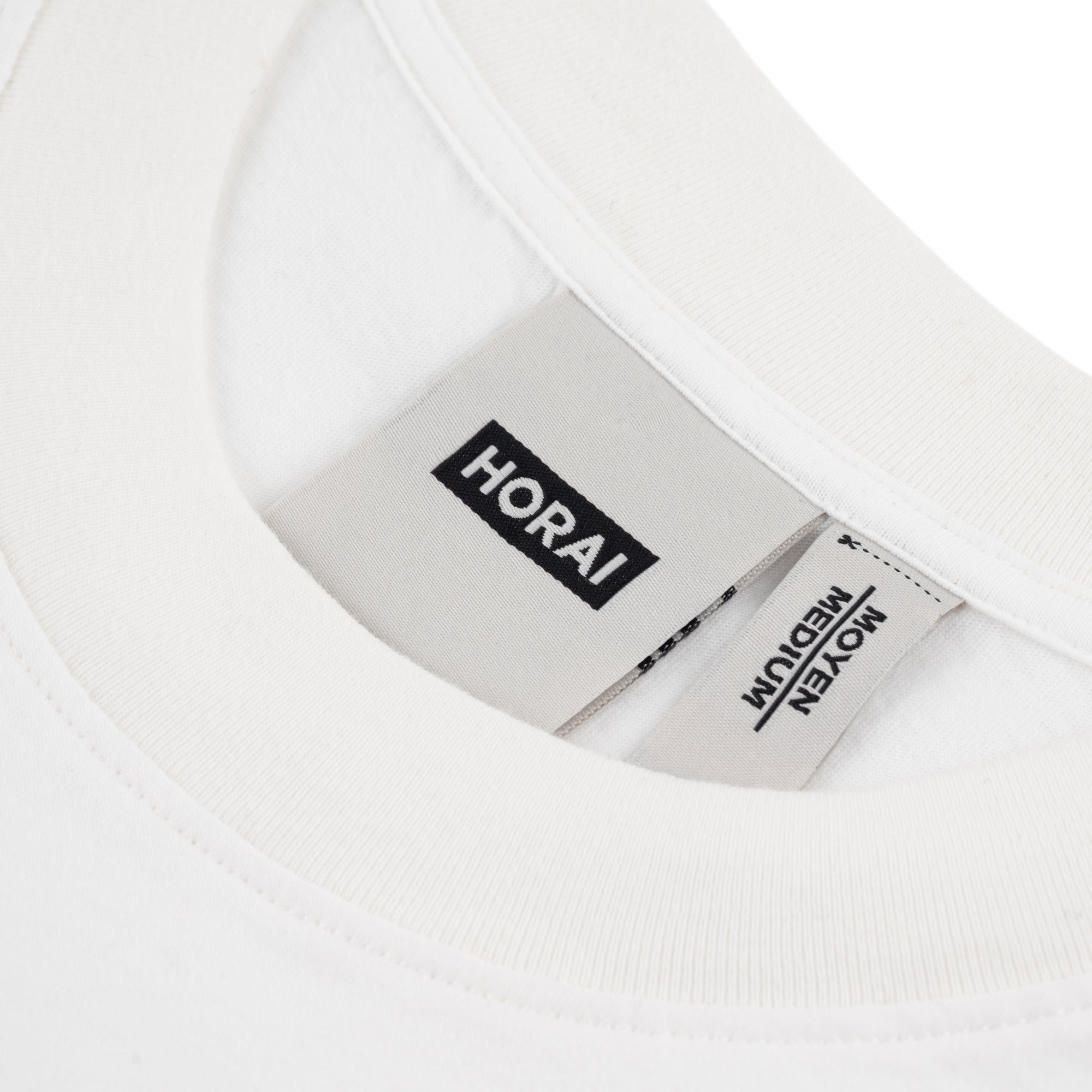 HORAI Summer t-shirt en blanc