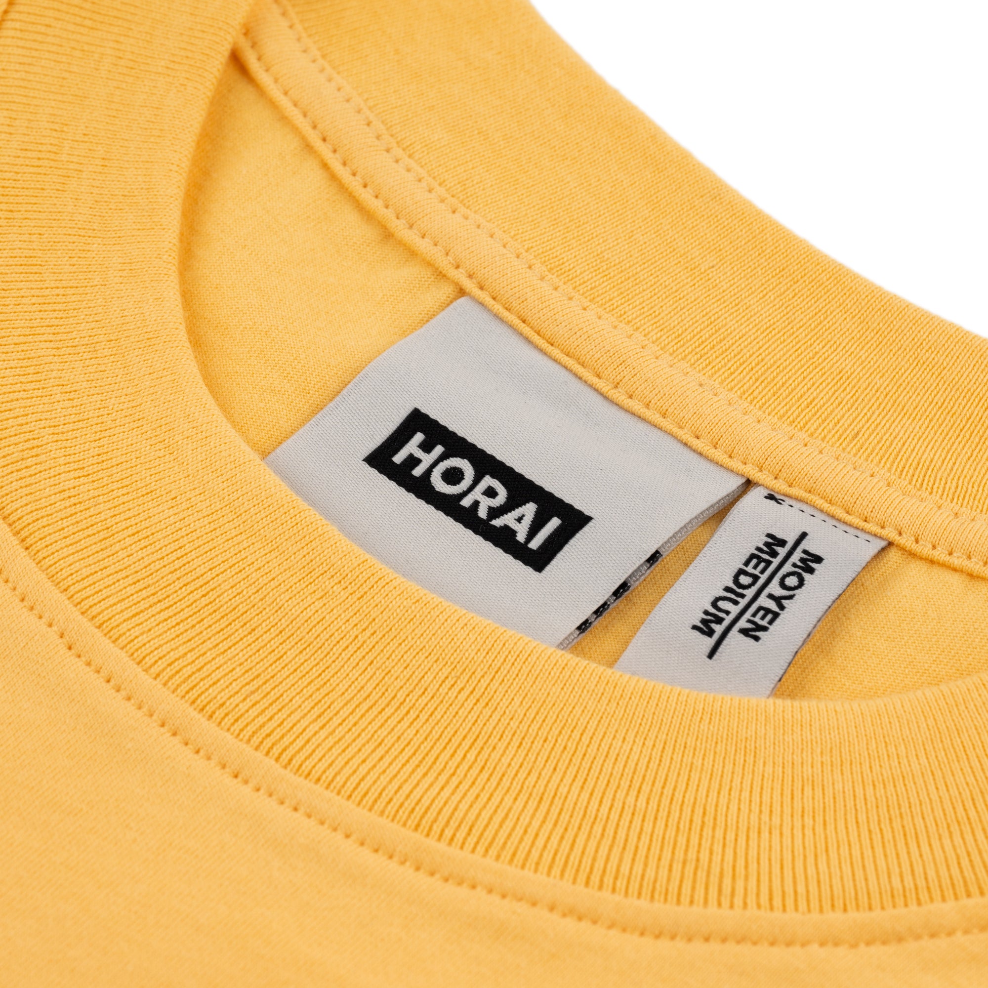 HORAI Summer t-shirt en jaune