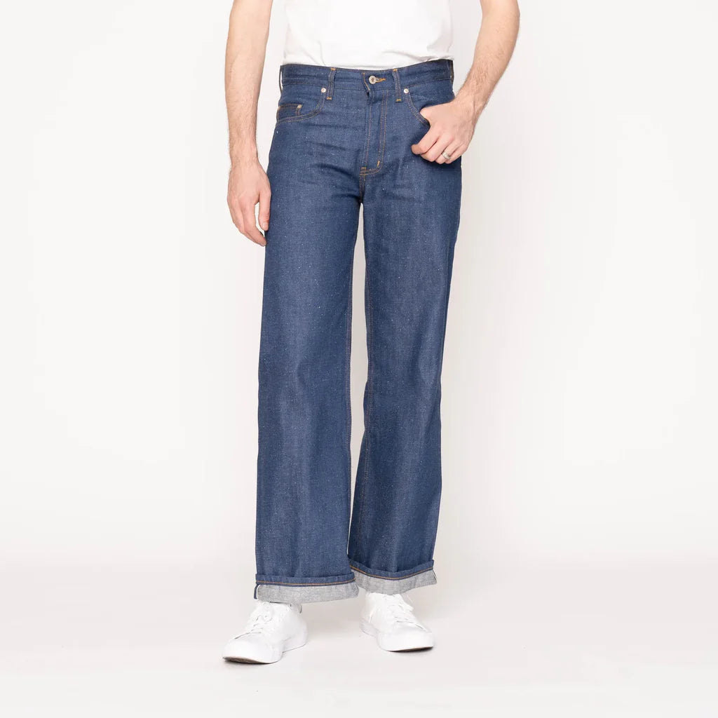 NAKED & FAMOUS Strong Guy - Workforce Selvedge - Indigo