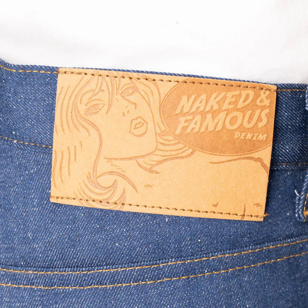 NAKED & FAMOUS Strong Guy - Workforce Selvedge - Indigo