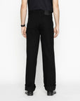 NAKED & FAMOUS - Pleated Trouser Black Sugiaya