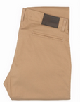Naked & Famous Straight Chino - Beige Stretch Twill