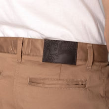 NAKED & FAMOUS Straight Chino - Beige Stretch Twill