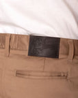 Naked & Famous Straight Chino - Beige Stretch Twill