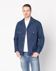 NAKED & FAMOUS Work Shirt 9.7oz 2/1 Nep Denim
