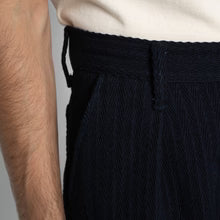 NAKED & FAMOUS Jean Denim Pleated Trouser - Indigo Sugiaya