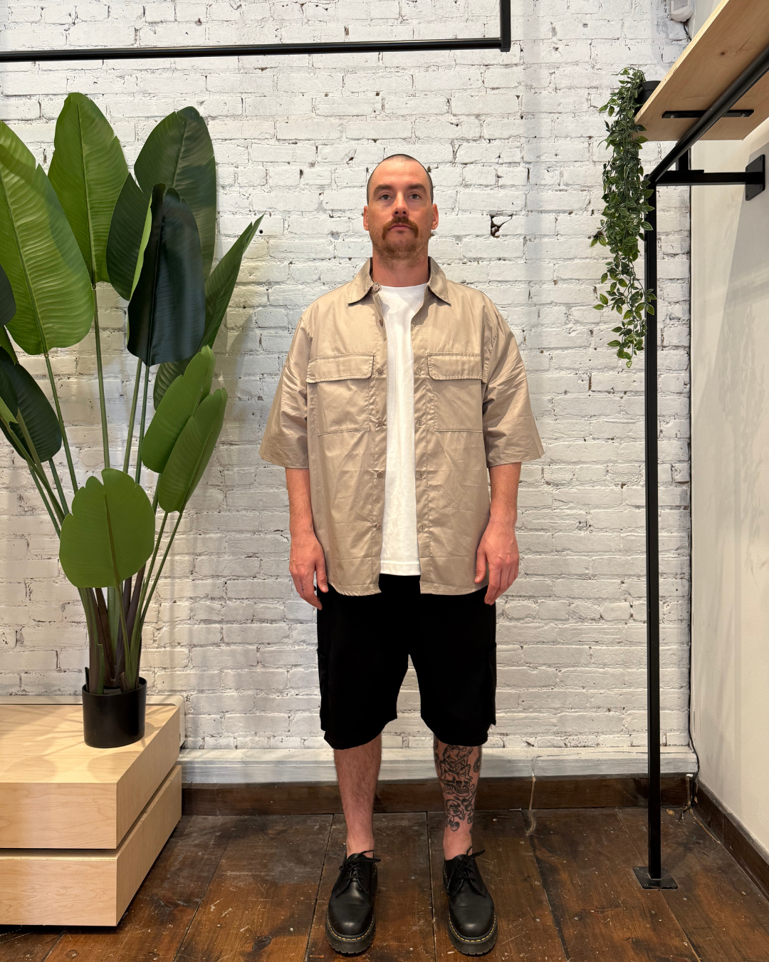 GANK Chemise Camel