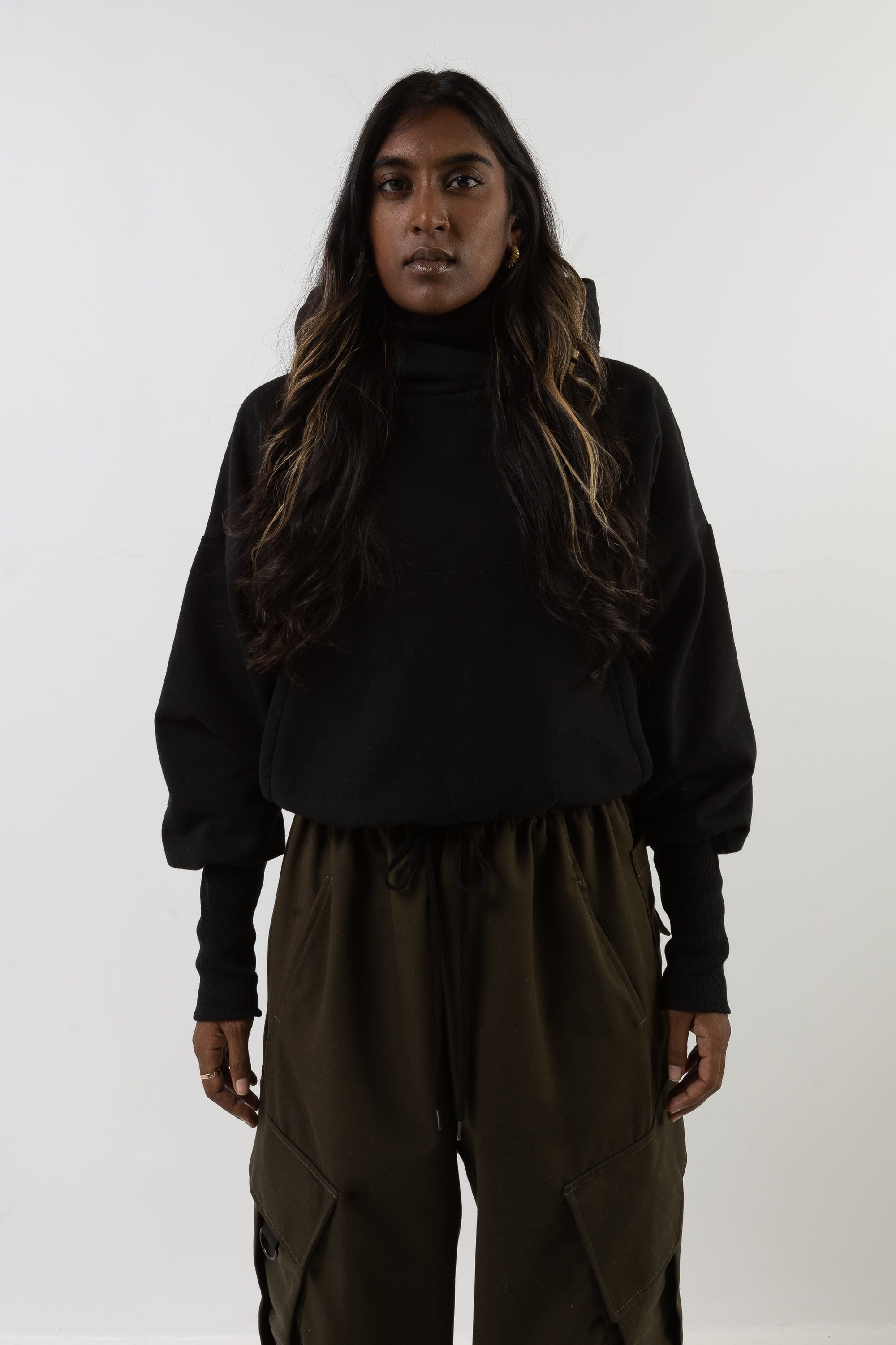 MERCY HOUSE Telfar Hoodie noir