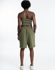 GANK short en olive