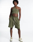 GANK short en olive