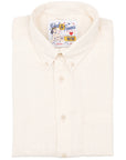 NAKED & FAMOUS Chemise Easy Slub Gauze Double Tissage - Blanc
