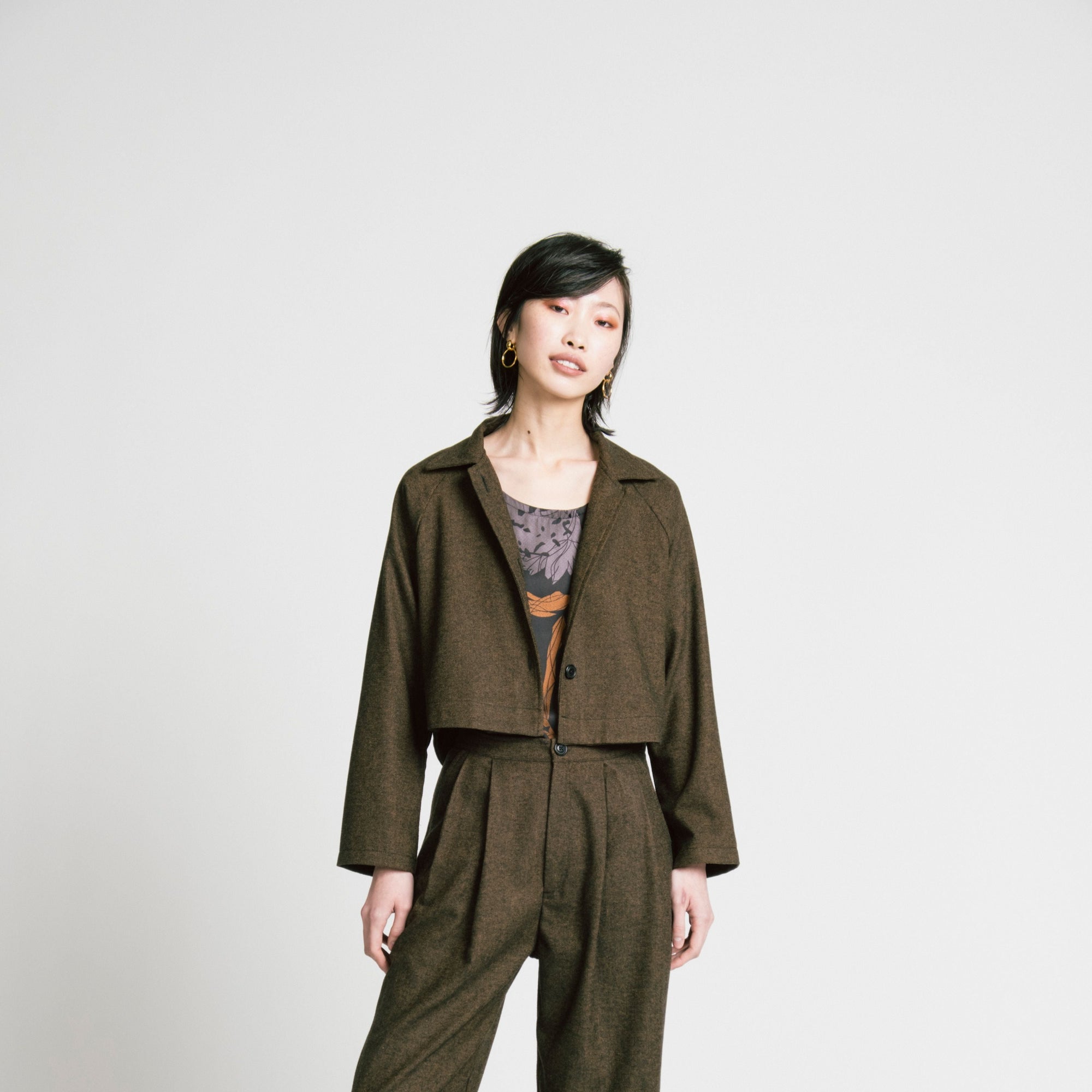 ALLISON WONDERLAND Cycle jacket herringbone
