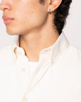 NAKED & FAMOUS Chemise Easy Slub Gauze Double Tissage - Blanc