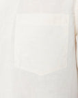 NAKED & FAMOUS Aloha Shirt - Jungle Jacquard - White