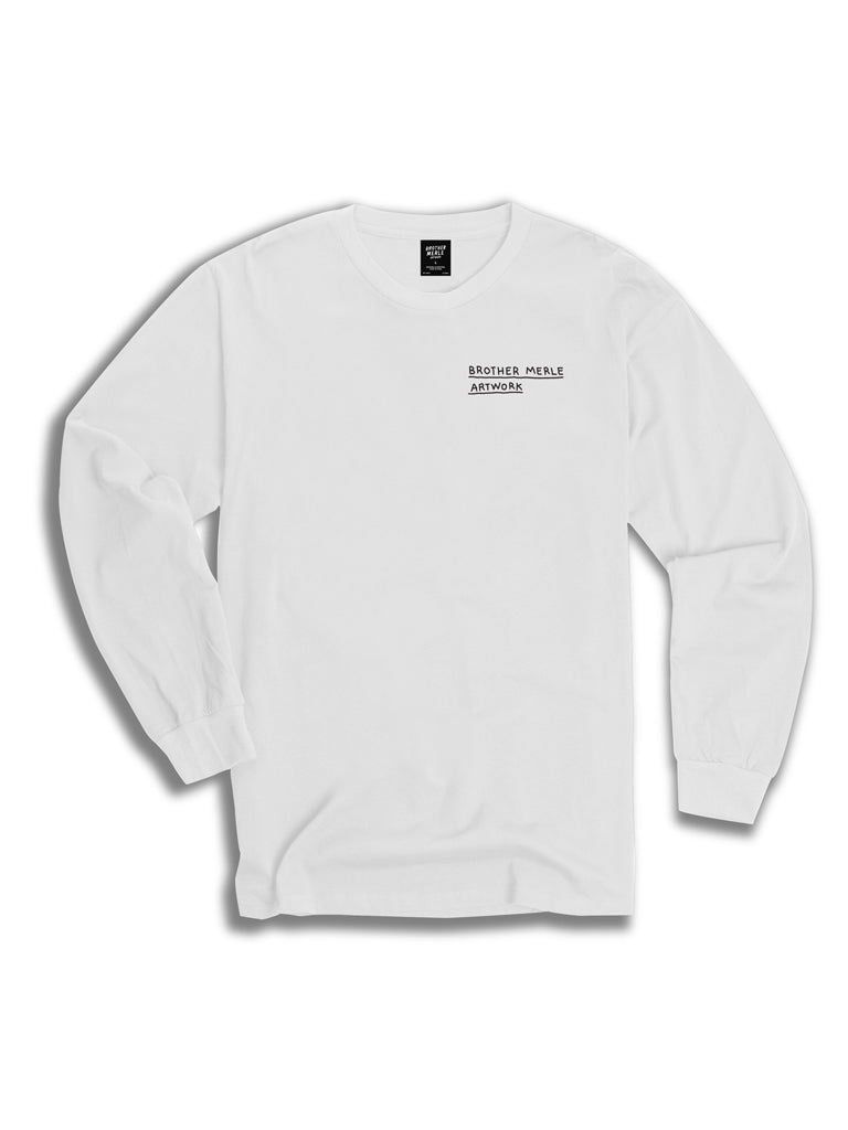 BROTHER MERLE Level expert t-shirt manche longue en blanc