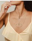 BOA Lotus collier en or vermeil