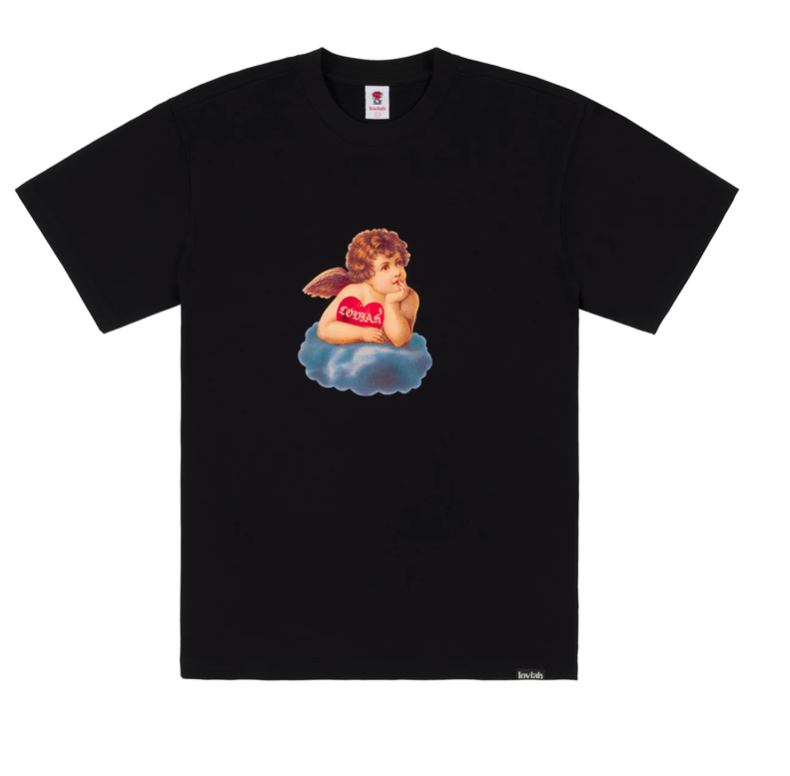 LOVIAH Cherub t-shirt in black