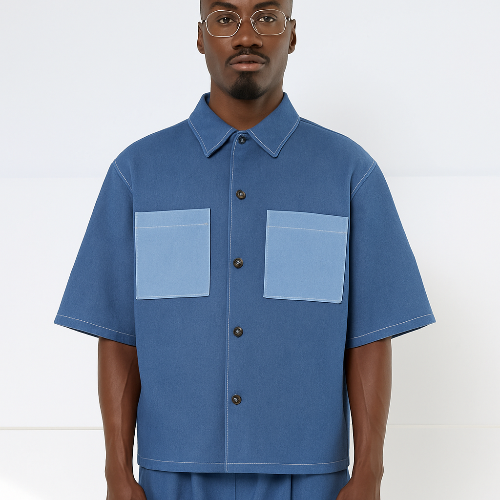 MERCY HOUSE Chemise Theodore denim