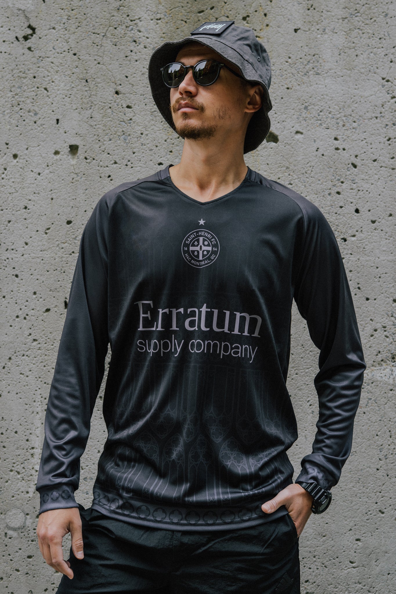 ERRATUM Saint-Henri FC Soccer Jersey Away Manches longues