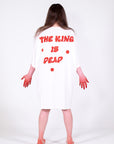 RED RAVEN T-shirt rouge et blanc/rose