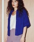 Eve Gravel Chemise Knots Marine