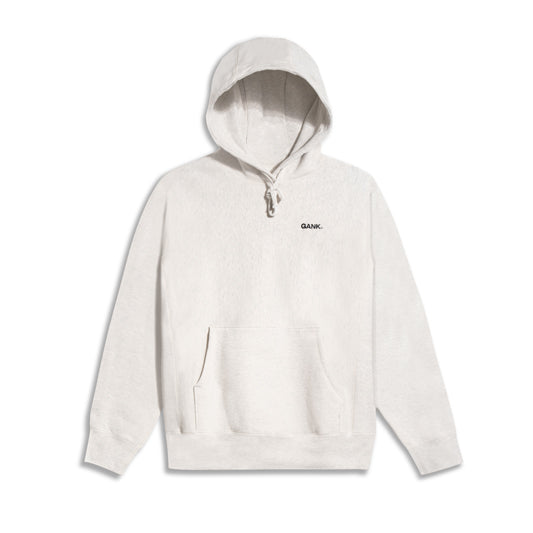 GANK embroidered hoodie - Black