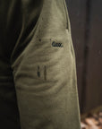 GANK Olive Embroidered Black Jogging
