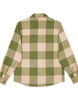 HOOKE Canadian Overshirt vert et crème