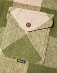 HOOKE Canadian Overshirt vert et crème