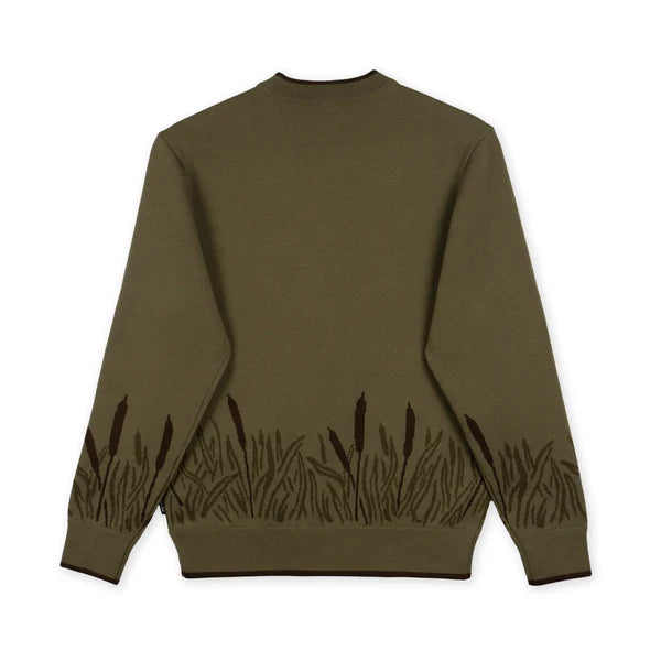 HOOKE sweater flying duck kaki