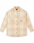 HOOKE Canadian Overshirt femme oatmeal & tan