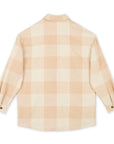 HOOKE Canadian Overshirt femme oatmeal & tan
