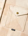 HOOKE Canadian Overshirt femme oatmeal & tan