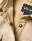 HOOKE Canadian Overshirt femme oatmeal & tan