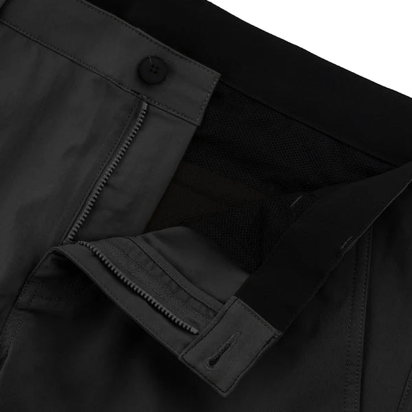 HORAI Chino stretch pantalon en noir