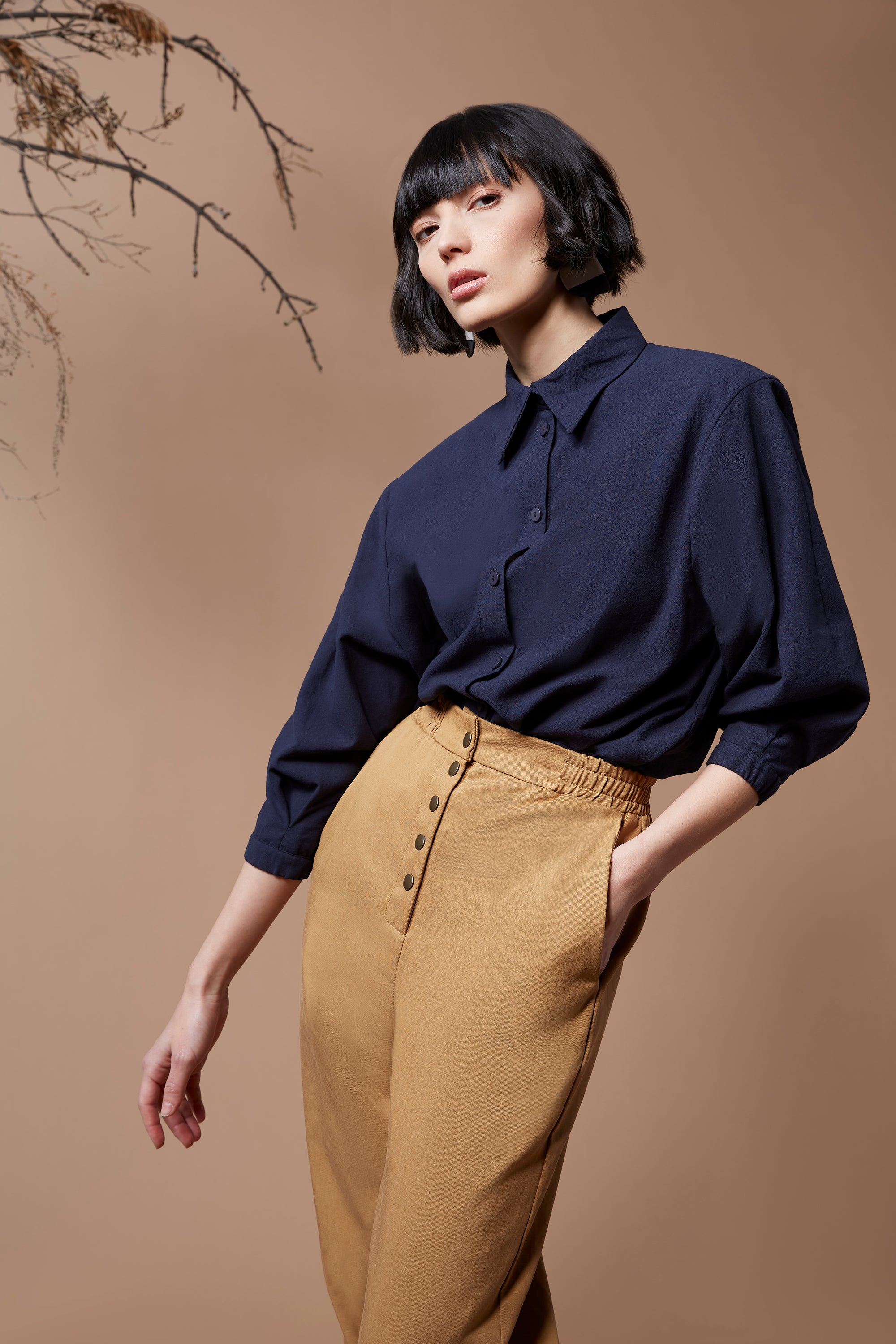 MELOW Pantalon Joseph camel