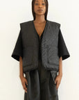 MERCY HOUSE Grotto veste reversible noire