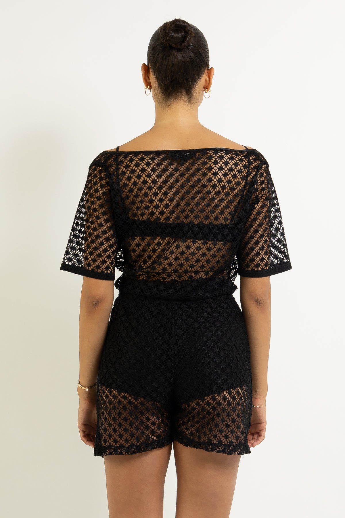 *MERCY HOUSE Asteria short en noir
