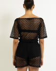 *MERCY HOUSE Asteria short en noir