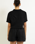MERCY HOUSE Clio short en noir