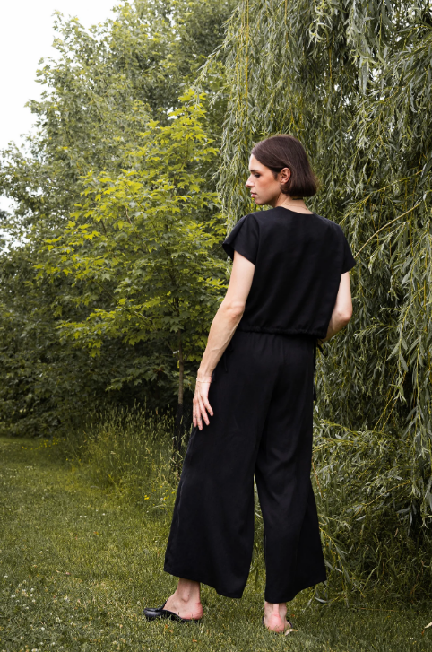 MAS Pantalon Siena noir
