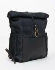 VEINAGE Black leather bag from De Lorimier
