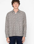 NAKED & FAMOUS - True Shirt Seigaiha Waves - Indigo