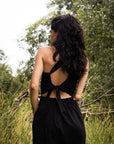 MAS Santorini Black Dress
