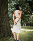MAS Cartagena beige skirt