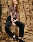 MELOW - Maurice pantalon noir