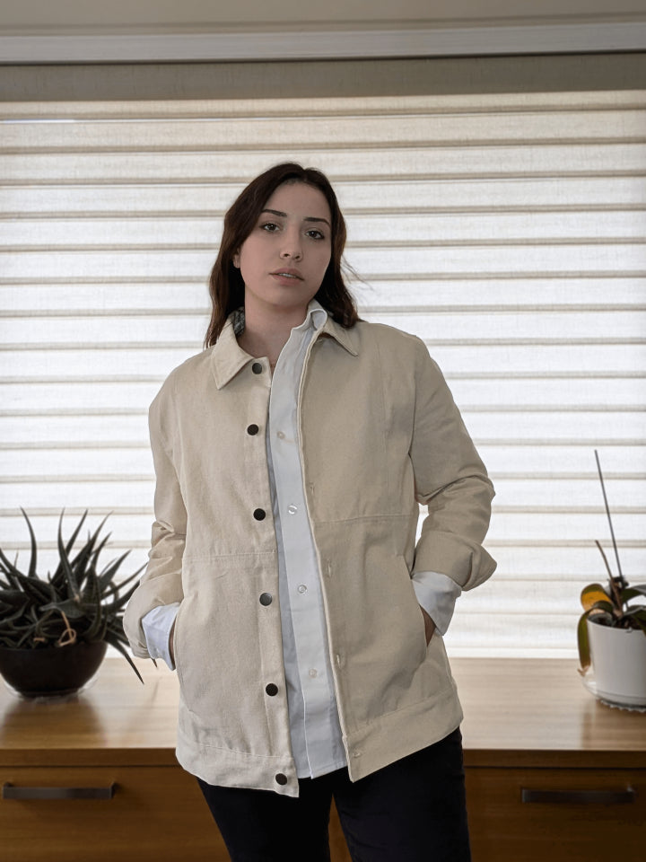 ALYKS la veste essentielle crème