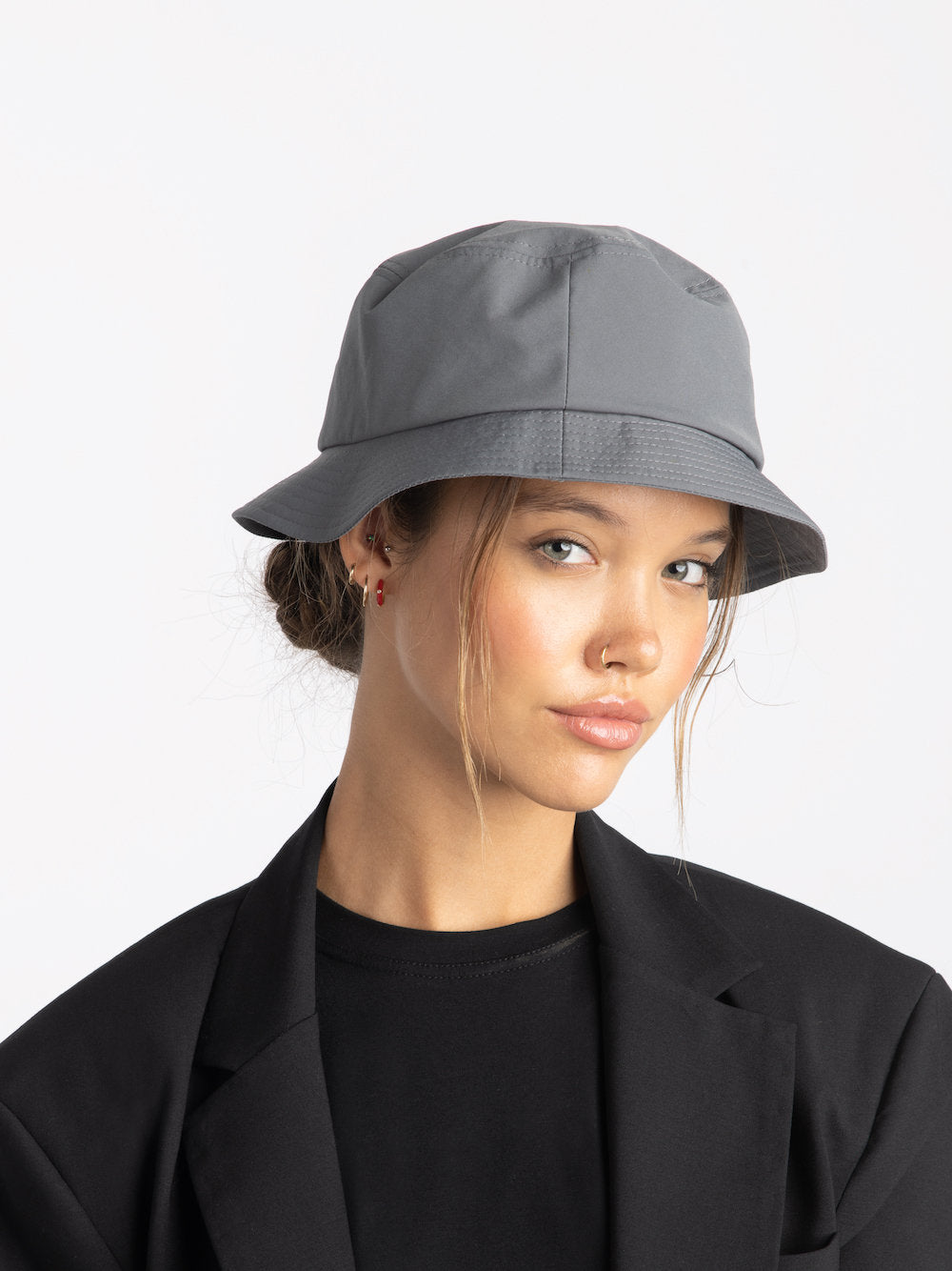 MILO & DEXTER The bucket hat chapeau en gris